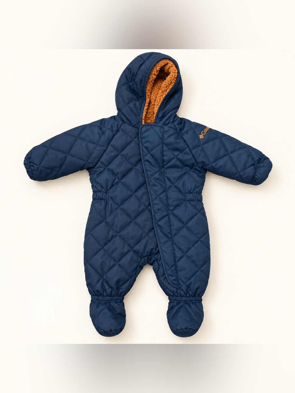 COLUMBIA SPORTSWEAR COMPANY Meet Cute Quilted Hooded Baby Bunting Snowsuit